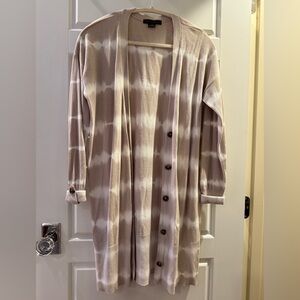 Long cardigan sweater